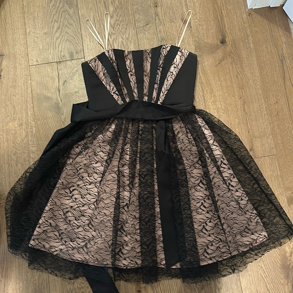 Max and Cleo Strapless Dress